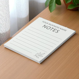 Sage Green Business Minimalist Simple Botanical Notepad