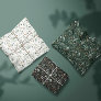 Sage green Christmas modern minimal botanical Wrap Wrapping Paper Sheets