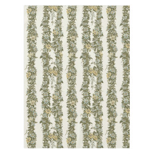 Sage Green Climbing Passionflower Vine Tablecloth