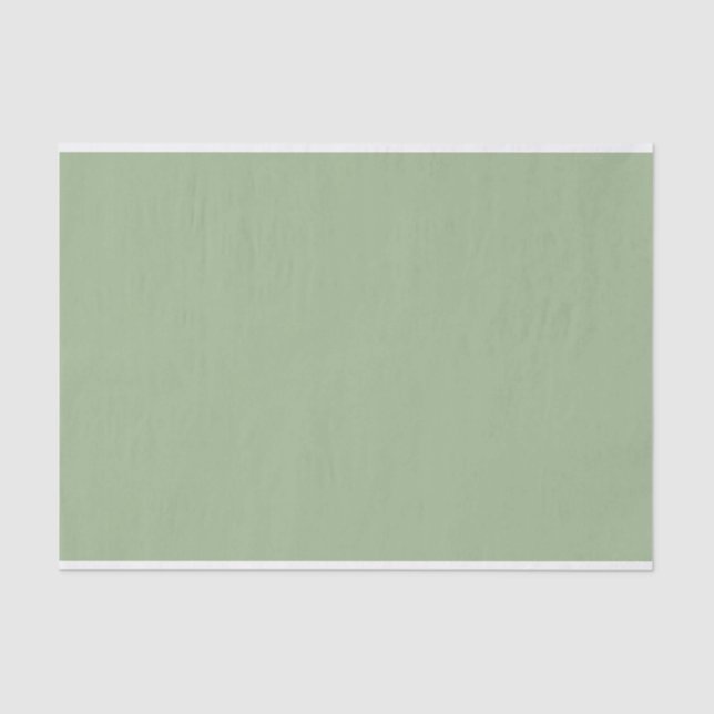 Sage Green Colored Tissue Paper (Front)