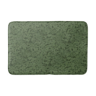 Sage Green Cork Look Wood Grain Bathroom Mat