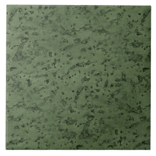 Sage Green Cork Look Wood Grain Tile