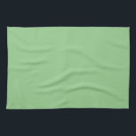 Sage Green Create Your Own Blank Template Elegant Kitchen Towel<br><div class="desc">Create Your Own Custom Upload Add Your Monogram Initial Photo or Logo Text Name Elegant Modern Cute Kitchen & Dining / Table & Kitchen Linens/ Blank Template Sage Green Solid Color Kitchen Towel.</div>