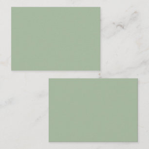 Sage Green Custom Branded Business Card