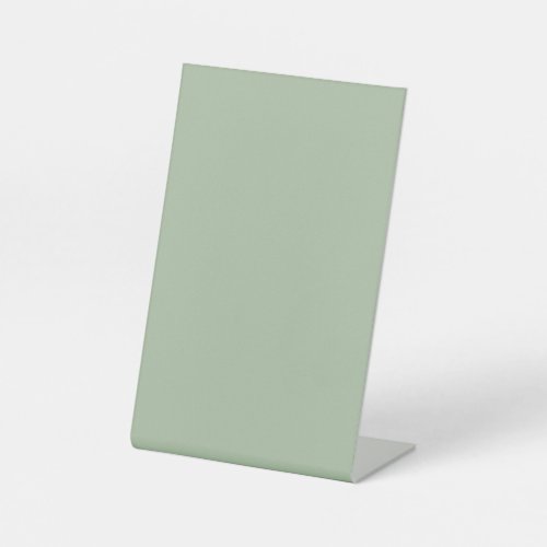 Sage Green Custom Branded Pedestal Sign