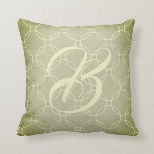 sage green throw pillow