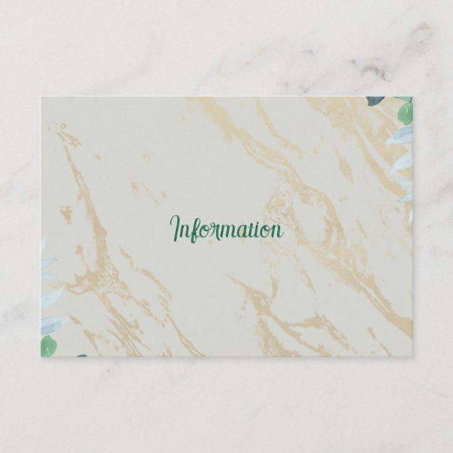 Sage Green Eucalyptus Details Card (Front)