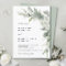 Sage Green Eucalyptus Minimalist Botanical Wedding