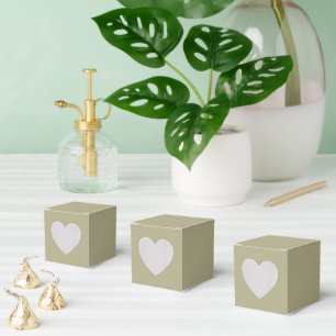 Sage Green Favor Boxes