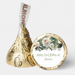 Sage Green Floral Party Kisses Favors