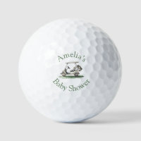 Sage Green Frame Golf New to the Club Baby Shower