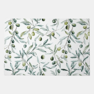 Sage Green French Country Olive Doormat