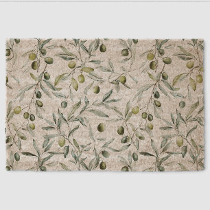 Sage Green French Country Olive  Fiber Doormat