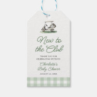 Sage Green Golf New to the Club Baby Shower