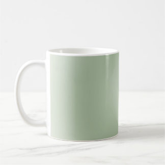 Sage Green Gradient Aura Coffee Mug