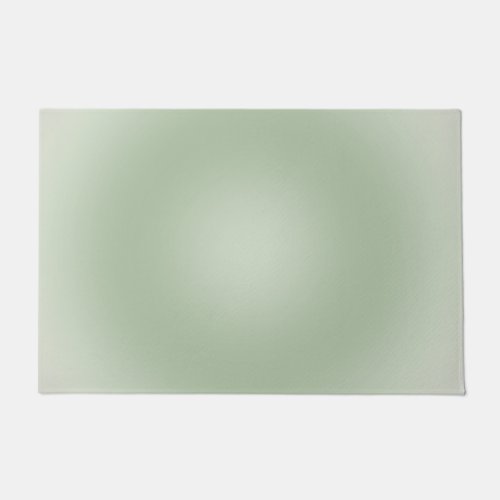 Sage Green Gradient Aura Doormat