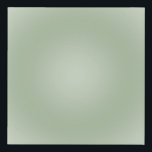 Sage Green Gradient Aura Faux Canvas Print<br><div class="desc">Gradient Design - Aura Effect – Sage Green.</div>
