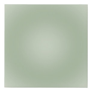 Sage Green Gradient Aura Faux Canvas Print
