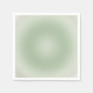 Sage Green Gradient Aura Napkins