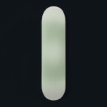 Sage Green Gradient Aura Skateboard<br><div class="desc">Gradient Design - Aura Effect – Sage Green.</div>