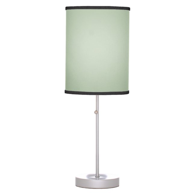 Sage Green Gradient Aura Table Lamp (Front)