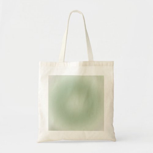 Sage Green Gradient Aura Tote Bag