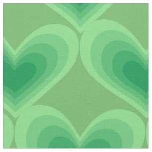 Sage Green Hearts Thunder_Cove  Fabric