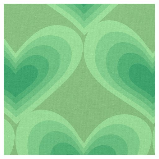 Sage Green Hearts Thunder_Cove  Fabric
