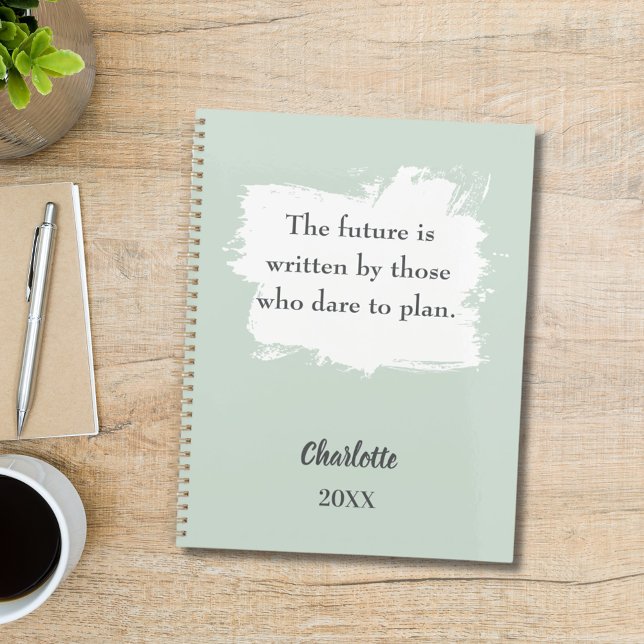 Sage green inspirational quote 2026 planner (Creator Uploaded)
