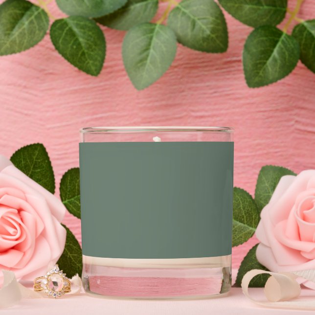 Sage Green Jarred Scented Candle (Wedding)