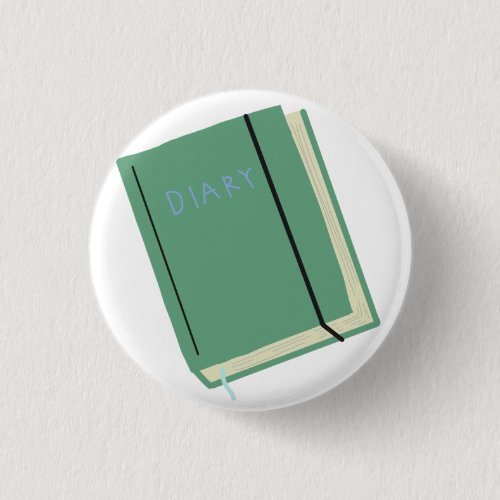 Sage Green Journal With Elastic Band Button
