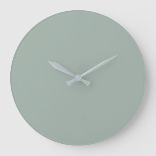 Sage Green Large Clock