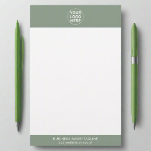 Sage Green Logo l Promotional Corporate Branded Stationery
