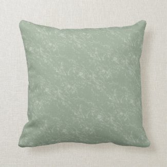 Sage Green Marble Shaded Pillow 16x16