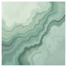 Sage Green Mineral Vein Abstract - Organic Modern