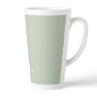 Sage Green Minimalist Modern Monogram Elegant 