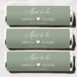 Sage Green Mint To Be Wedding Minimalist Simple<br><div class="desc">Freshen up your wedding with these Sage Green "Mint to Be" Minimalist Favors. Featuring a soft, natural sage green design and clean typography, these Life Savers mints add a subtle, elegant touch to your celebration. Perfect for modern, boho, or garden-themed weddings, these simple yet thoughtful favors are ideal for placing...</div>