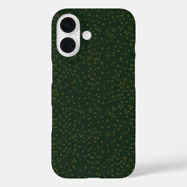 Sage Green Modern Cool Pattern Case-Mate iPhone Case (Back)