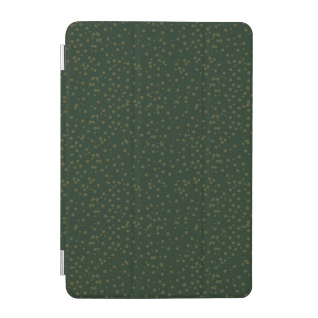 Sage Green Modern Cool Pattern iPad Mini Cover (Front)
