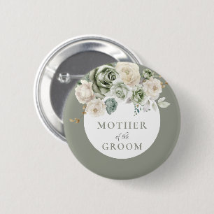 Sage Green Mother of the Groom Bridal Shower Button