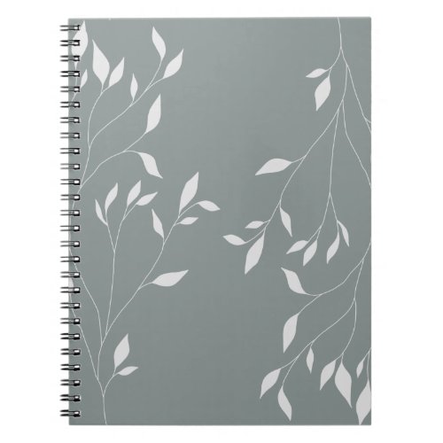 Sage Green Nature Notebook Back to school