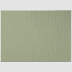Sage Green Neutral Elegant Solid Color Tissue Paper