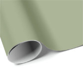 Contemporary Arch Line Art in Sage Green Wrapping Paper Sheets