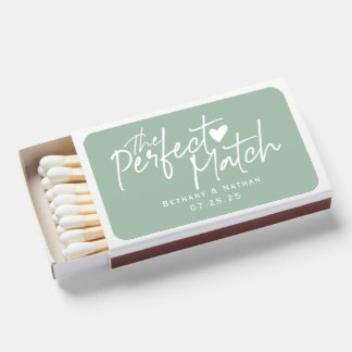 Sage Green, perfect match modern wedding favors