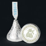 Sage Green Perfect Pear Bridal Shower Favor<br><div class="desc">Add a charming touch to your bridal shower favors with these Perfect Pear sage green stickers, designed to fit Hershey’s Kisses® and other mini candies. With a romantic pear illustration and elegant damask border, these labels bring both sweetness and style to your celebration. A perfect way to tie your theme...</div>