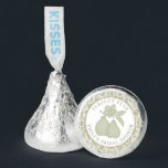 Sage Green Perfect Pear Bridal Shower Favor<br><div class="desc">Add a charming touch to your bridal shower favors with these Perfect Pear sage green stickers, designed to fit Hershey’s Kisses® and other mini candies. With a romantic pear illustration and elegant damask border, these labels bring both sweetness and style to your celebration. A perfect way to tie your theme...</div>