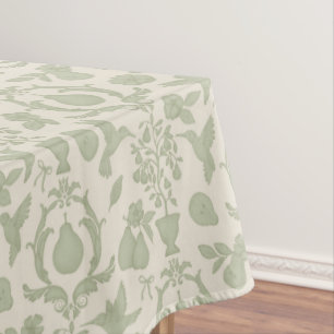 Sage Green Perfect Pear French Country Tablecloth