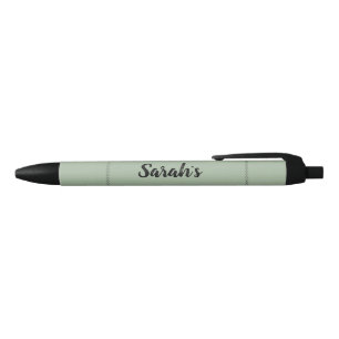 Sage Green Personalized Pen