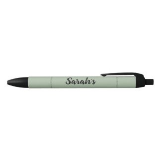 Sage Green Personalized Pen