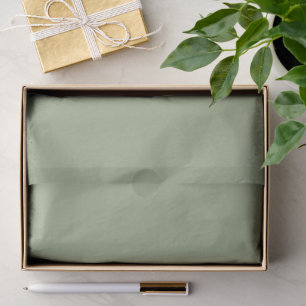 Sage Green Plain Solid Color Tissue Paper